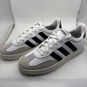 Adidas Women Barreda White Black Grey Size 9 shoes sneakers. IH1229. New